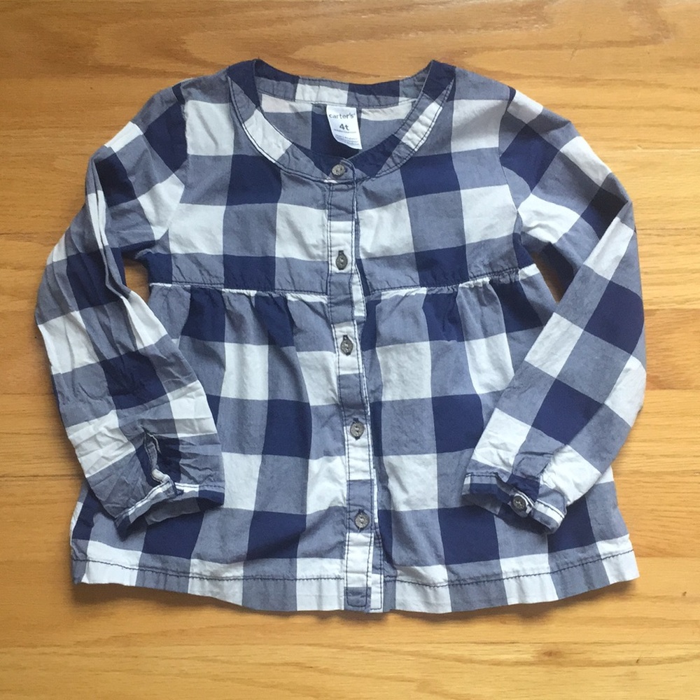 GUC Carter’s Girls 4T Button Down Shirt